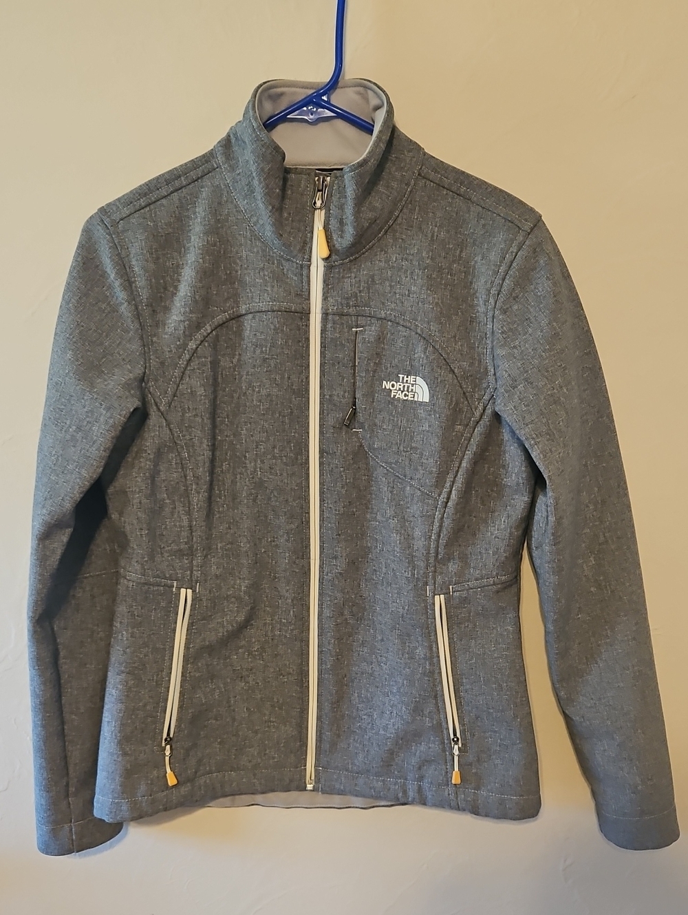 The North Face Heather Gray Softshell Jacket
